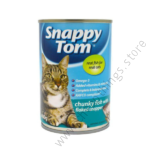 Snappy Tom Chunky Fish With Flaked Snapper 400g