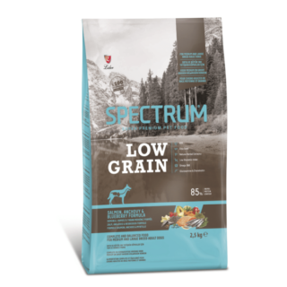 Spectrum Low Grain Salmon & Anchovy For Medium And Large Breed Adult Dogs 12.5kg