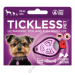 Ticklness Pet, Chemical Free Ultrasonic Flea And Tick Repellent – Purple 1pc