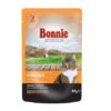 Bonnie Adult Cat Food Pouch – Chicken Chunks In Gravy 85G – PACK OF 22