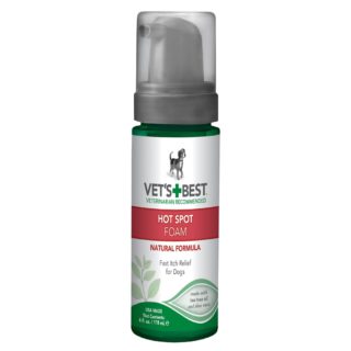 Vet’s Best Hot Spot Foam for itchy, scaly or irritated areas of skin 1pc