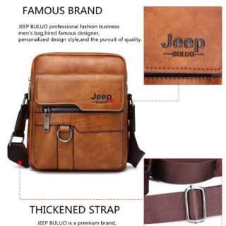 Soft Leather Business crossbody bag
