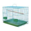 Wire Rectangular Small Cage for Small Birds and Canarie 1pc
