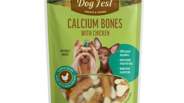 Dog Fest Calcium Bones with Chicken for Small Breeds 1pc
