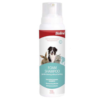 Bioline – Foam Shampoo (for Cats, Dogs, Small Animals)220gm