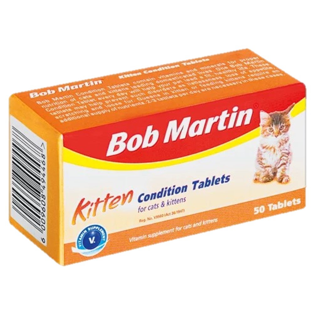 Bob Martin Condition Tablets For Kittens are Vitamin Tablet for Cats