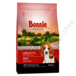 Bonnie Adult Dog Food – Beef 100g
