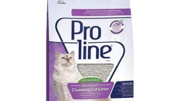 ProLine Bentonite Clumping Cat Litter Lavender 5L
