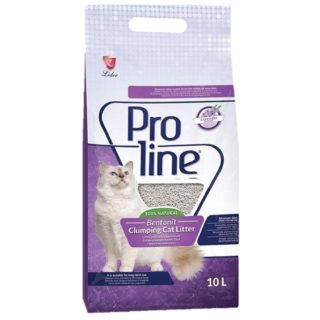 ProLine Bentonite Clumping Cat Litter Lavender 10L