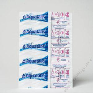Aquatabs Water Purification Tablets (1 strip)
