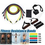11pieces Resistance Training Exercise Tubes
