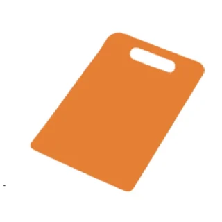 Plastic Chopping Board Orange large