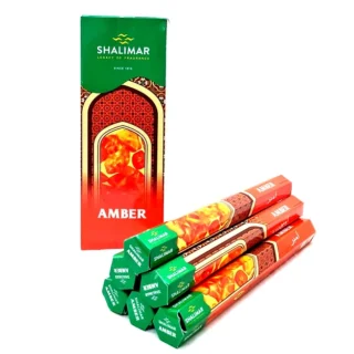 Shalimar Amber Incense Sticks (Pack of 6)