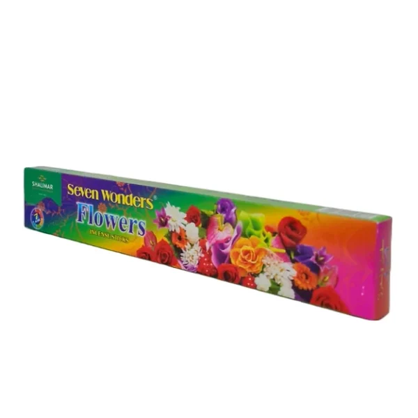 Shalimar Seven Wonders Flowers Incense Sticks 1pack