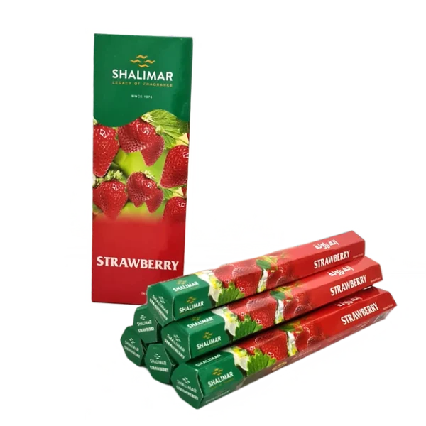 Shalimar Strawberry Incense Sticks (Pack of 6)