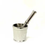 Stainless Steel Pestle and Mortar/ Khaldasta No.2