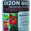 Diazinon (Dizon) 60ec Insecticide (100ml)