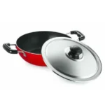 Non-Stick Pot WITH Steel Lid 24.5cm