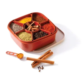 Plastic Spice Tin with Lid 19cm