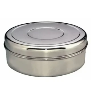 Stainless Steel Cannister (Papad Dabba) (No 16)