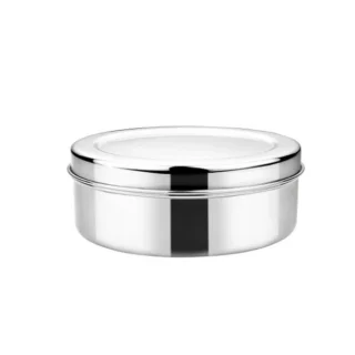 Stainless Steel Cannister (Puri Dabba) (No 12)