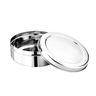 Stainless Steel Cannister (Puri Dabba) (No 7)