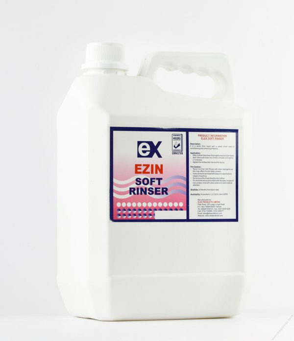 Ezin Soft Rinser and Conditioner (5L)