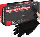 1x Disponsable Black Nitrile Gloves (100pcs)