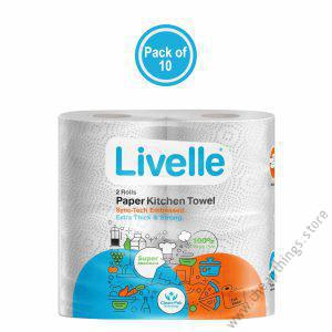 Livelle Kitchen Towel Rolls 2 Pieces x 10 pack