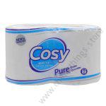 2 x Cosy Toilet Roll White