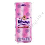Kleenex Toilet Roll Pink Pack Of 10