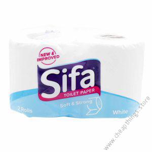 Sifa Toilet Roll White 2pack