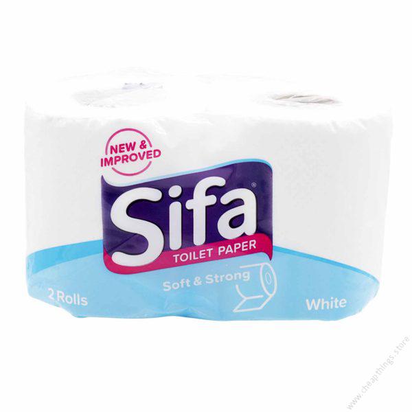 Sifa Toilet Roll White 2pack