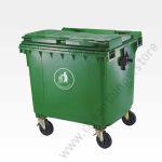 Four Wheel Waste Bin (660ltrs)
