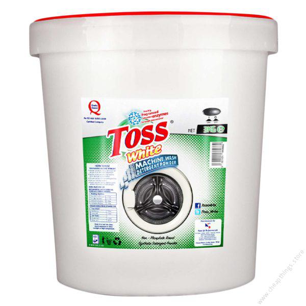 Toss White Machine Wash Bucket3Kg