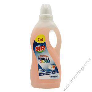 Sir white and colours liquid laundry detergent 100ml