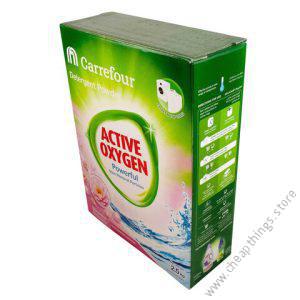 Carrefour active oxygen softener top and front 2.5kg