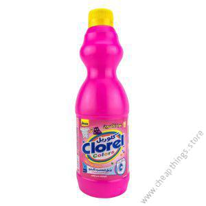 Cloral coloured clothes care liquid bleach 450ml