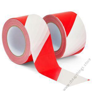 Caution Tape Red White