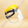 Visor Face Shield Yellow Clear