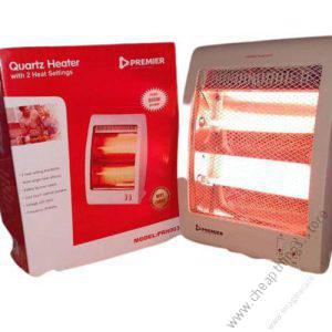 Premier PRH003 Quartz Room Heater with 2 Heat Settings 800W