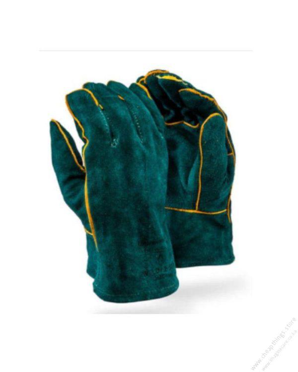 Wrist Length Welding Leather Gloves