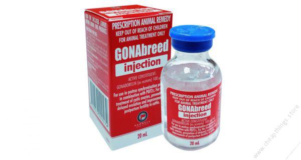 Gonabreed Gonadorelin Injection for Cows (20ml)