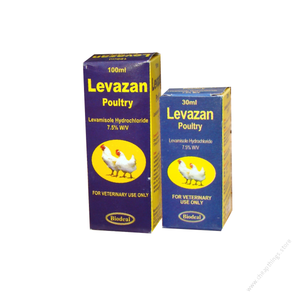 Levazan Poultry (Levamisole Hydrochloride 7.5%w/V) 100ml