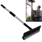 Telescopic Window cleaner with sponge and squeegee