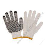 One Side Cotton Dotted Glove 1pc