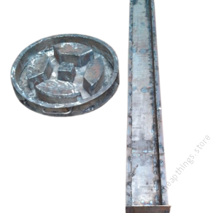 Dragon Fruit Fabricated Mold Pole & Round Top