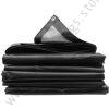 Tarpaulin Black 10m x 10m