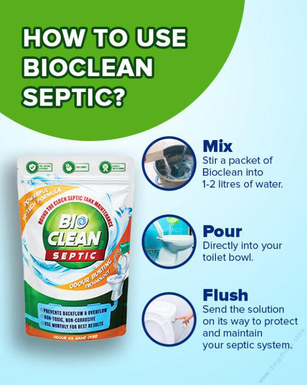 BioClean Septic 250g - Image 4