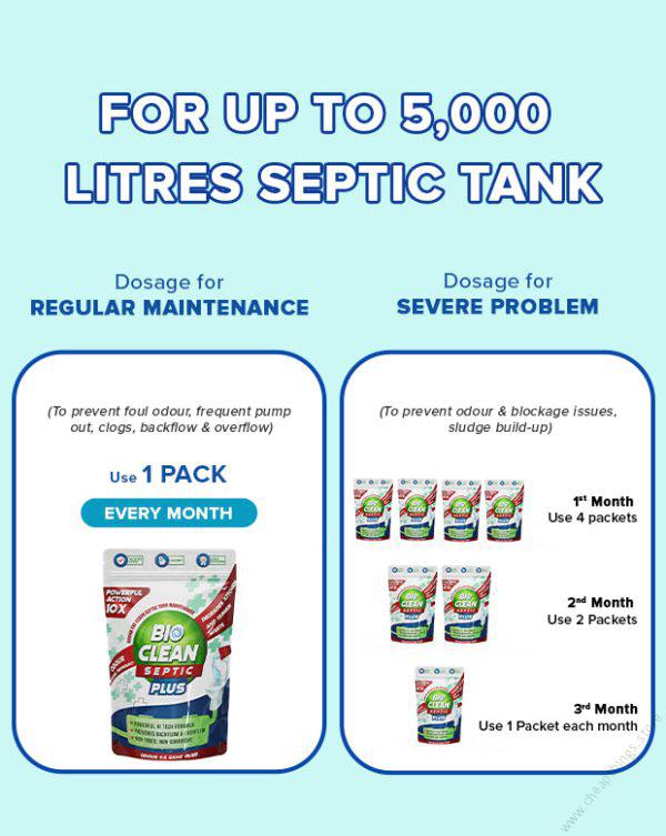 BioClean Septic Plus 250g - Image 3